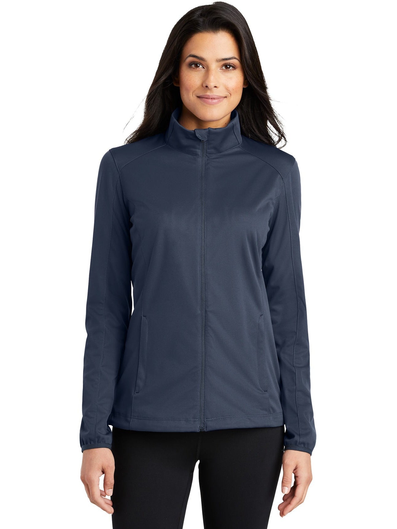 no-logo Port Authority Ladies Active Lightweight Soft Shell Jacket-Regular-Port Authority-Thread Logic