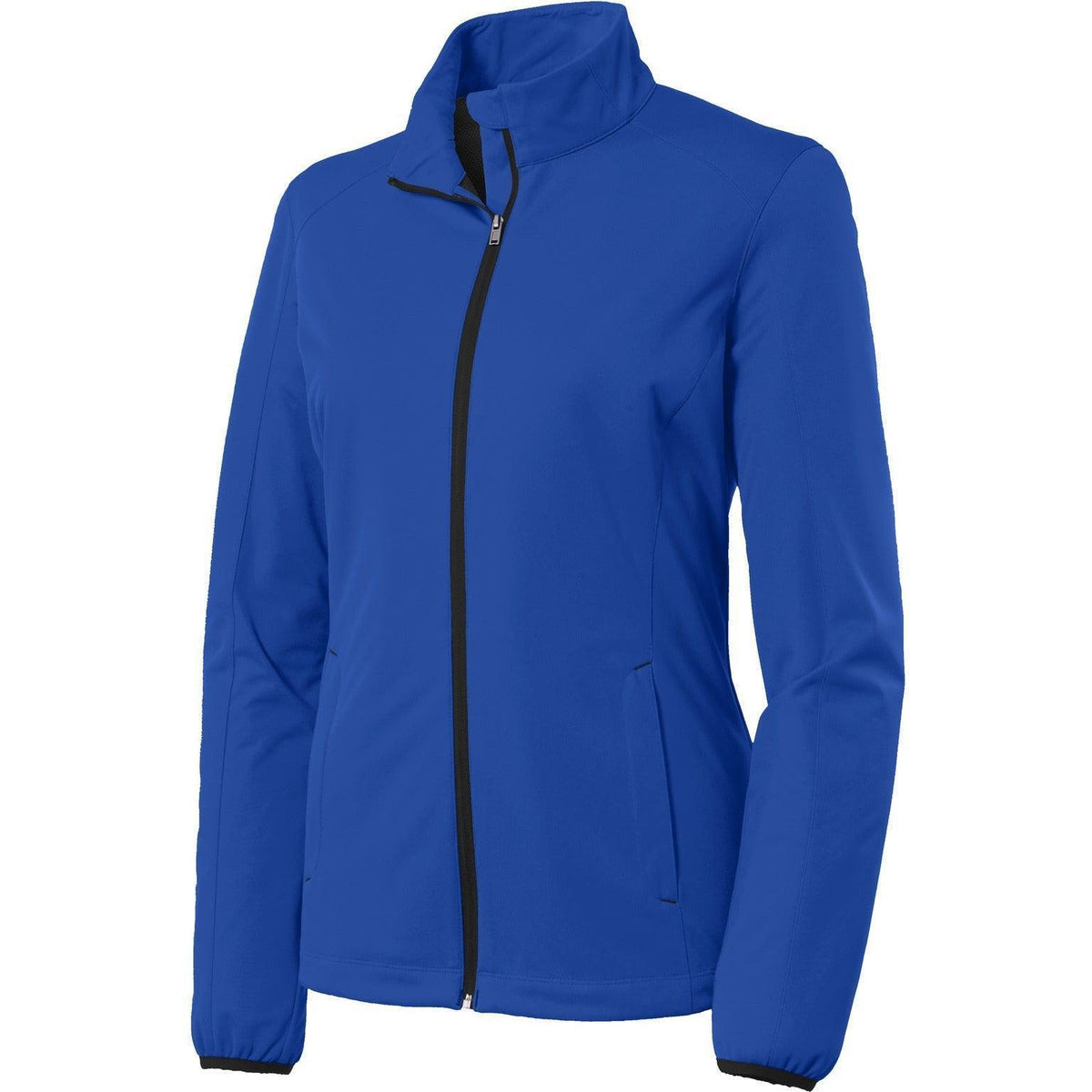 no-logo Port Authority Women's Active Lightweight Soft Shell Jacket-Regular-Port Authority-True Royal-XS-Thread Logic