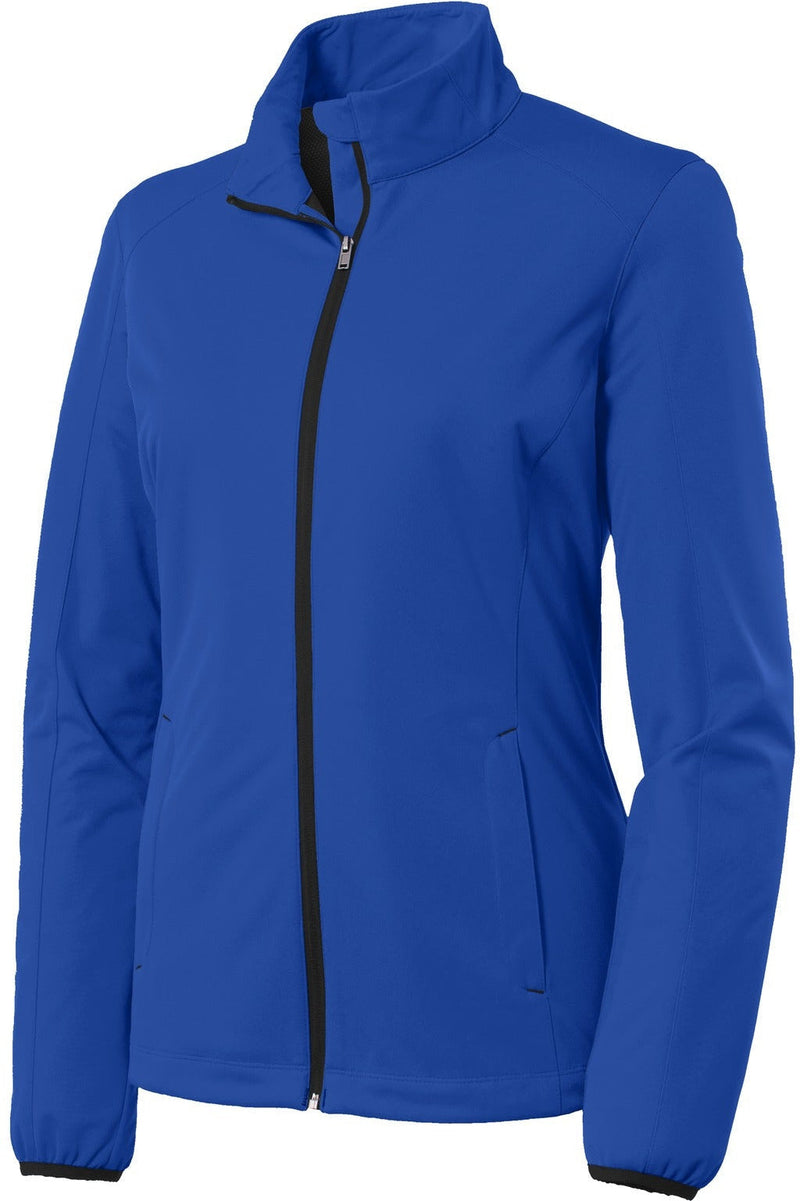 Port Authority Ladies Active Lightweight Soft Shell Jacket-Regular-Port Authority-True Royal-XS-Thread Logic