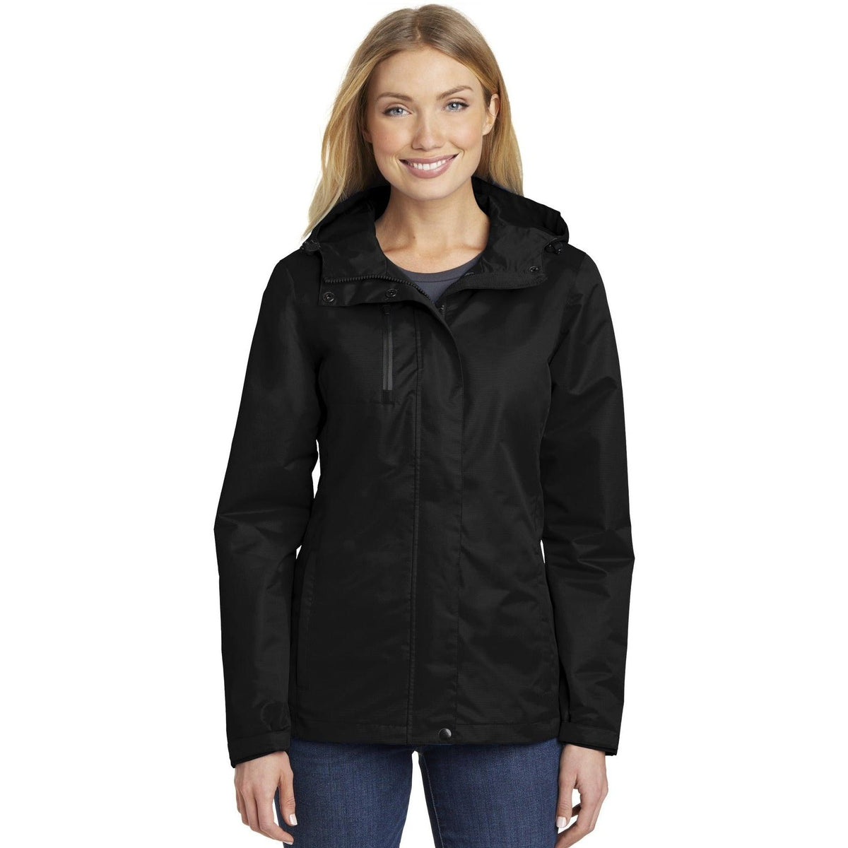 no-logo Port Authority Ladies All-Conditions Jacket-Regular-Port Authority-Thread Logic