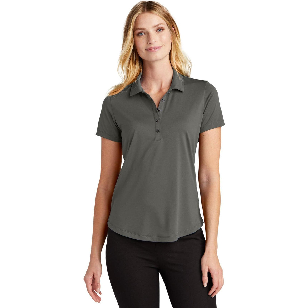 no-logo Port Authority Ladies C-FREE Snag-Proof Polo-Regular-Port Authority-Thread Logic