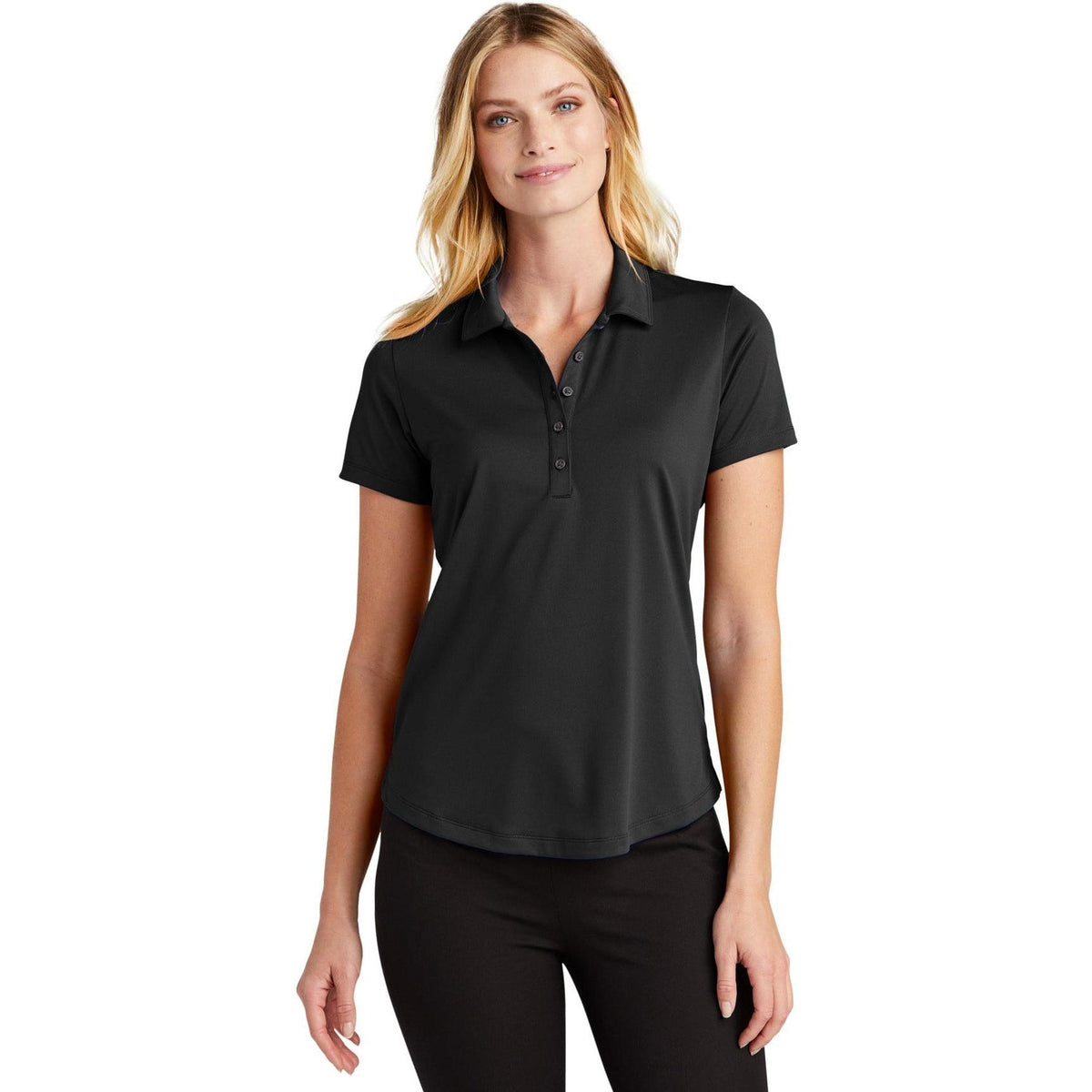 no-logo Port Authority Ladies C-FREE Snag-Proof Polo-Regular-Port Authority-Thread Logic
