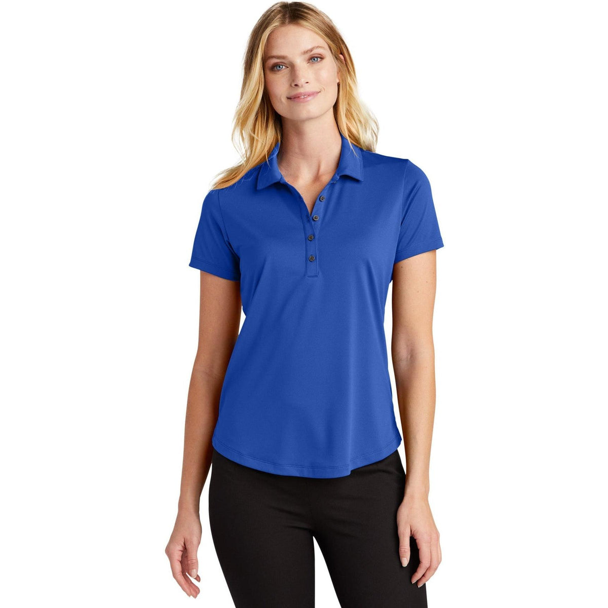 no-logo Port Authority Ladies C-FREE Snag-Proof Polo-Regular-Port Authority-Thread Logic