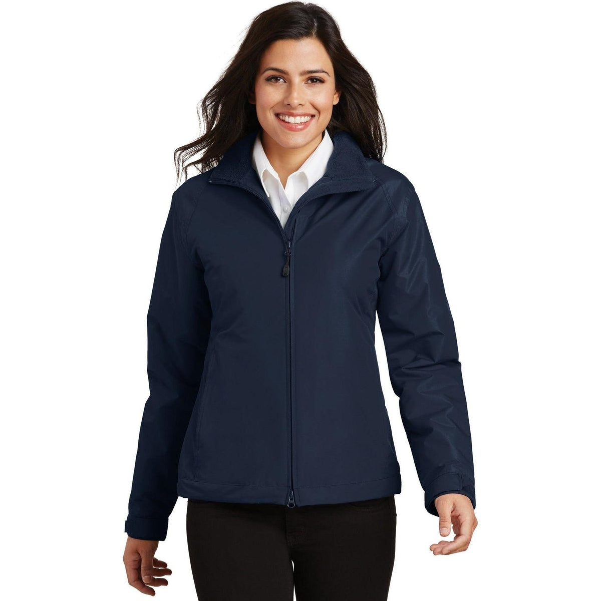 no-logo Port Authority Women's Challenger Jacket-Regular-Port Authority-True Navy/True Navy-XS-Thread Logic