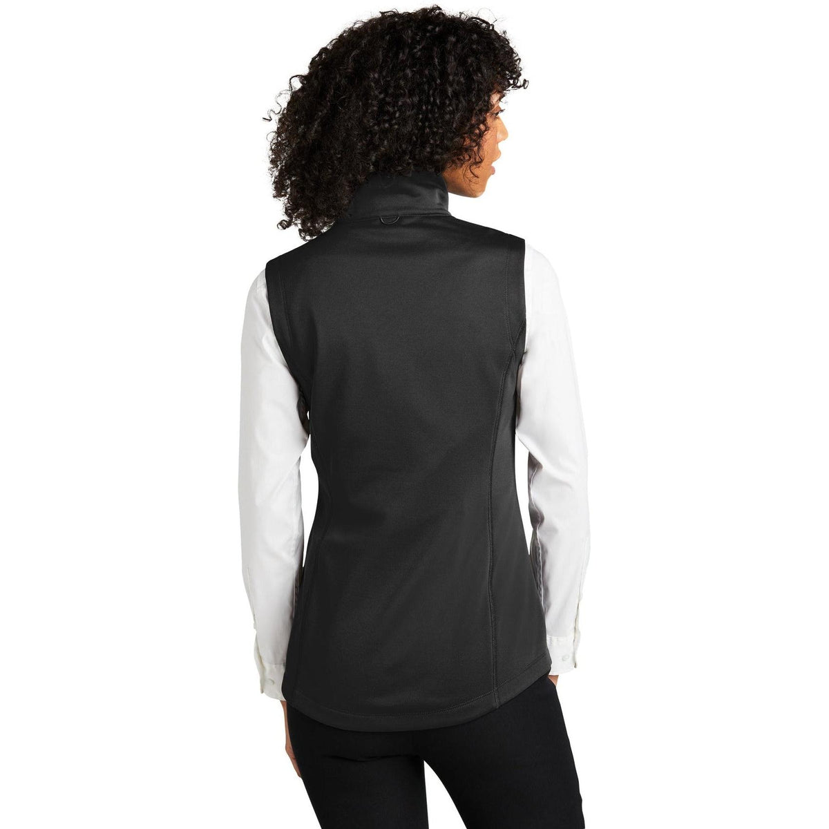 no-logo Port Authority Ladies Collective Smooth Fleece Vest-Regular-Port Authority-Thread Logic