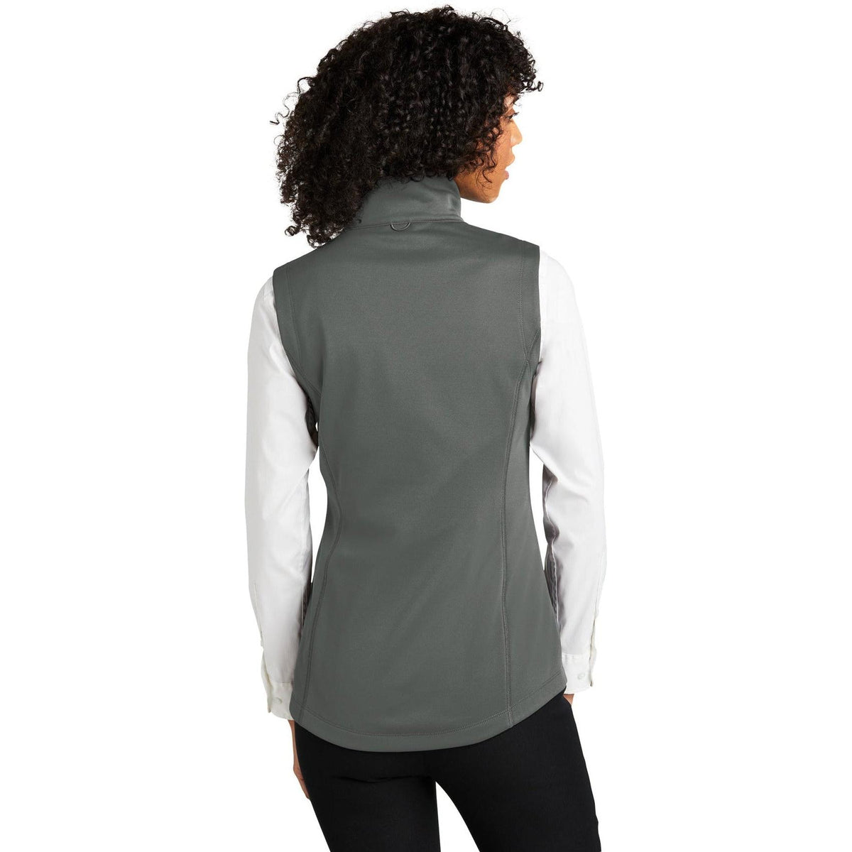 no-logo Port Authority Ladies Collective Smooth Fleece Vest-Regular-Port Authority-Thread Logic