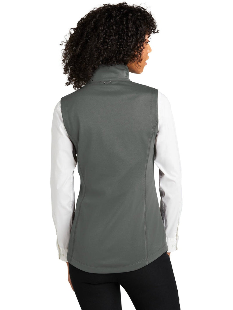 no-logo Port Authority Ladies Collective Smooth Fleece Vest-Regular-Port Authority-Thread Logic