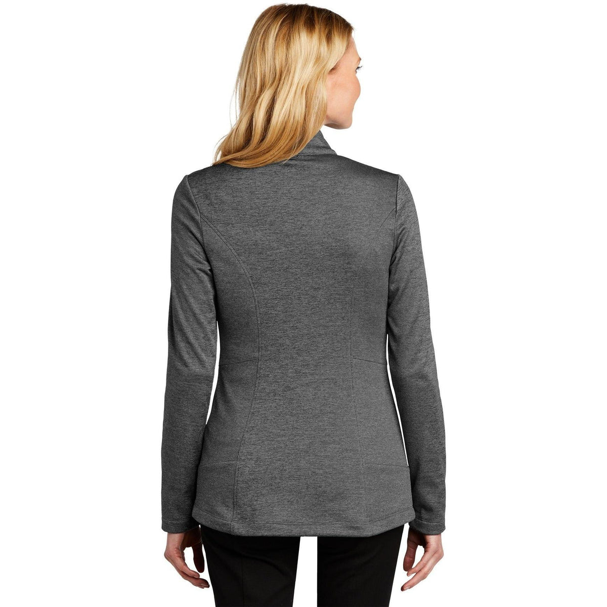 no-logo Port Authority Ladies Collective Striated Fleece Jacket-Regular-Port Authority-Thread Logic