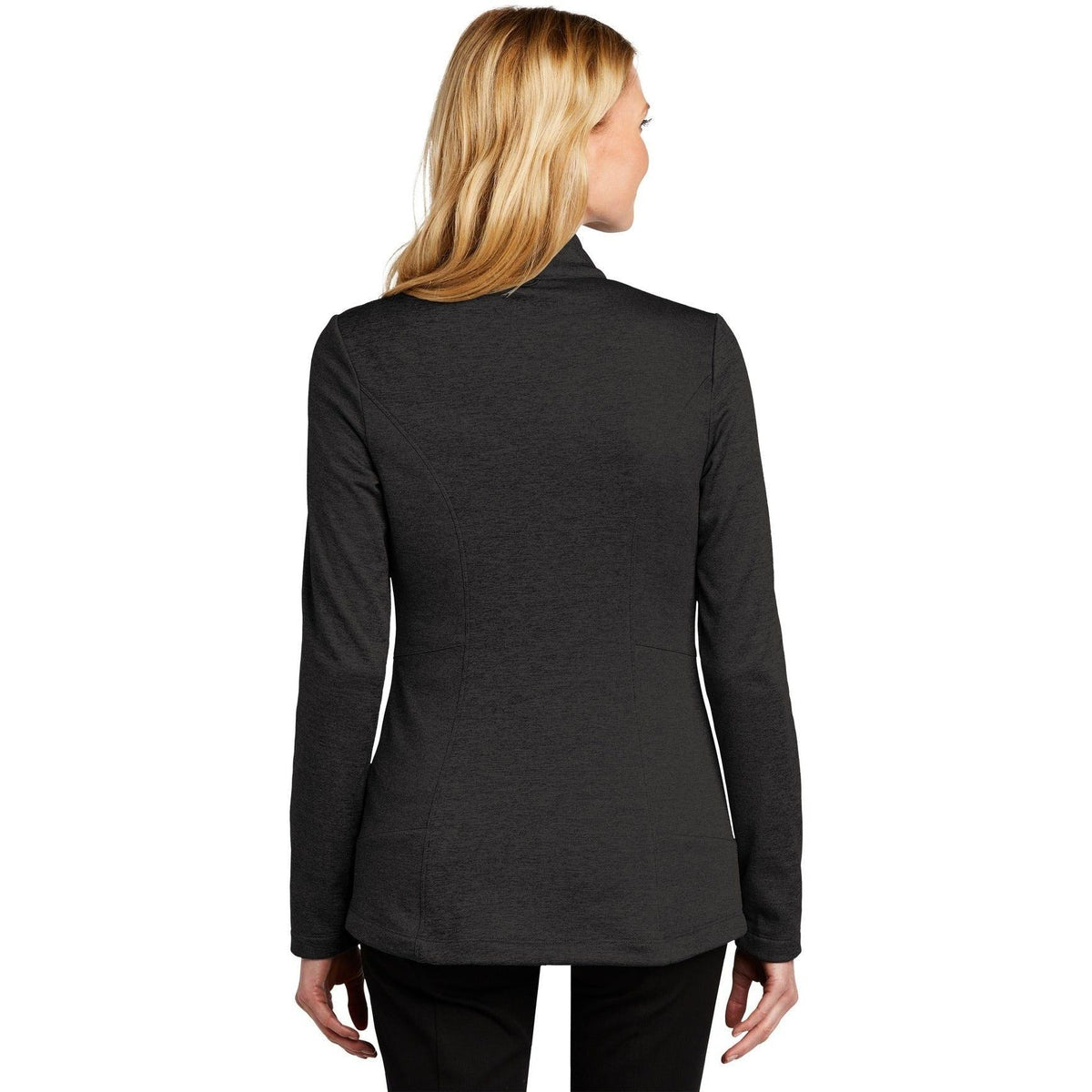 no-logo Port Authority Ladies Collective Striated Fleece Jacket-Regular-Port Authority-Thread Logic