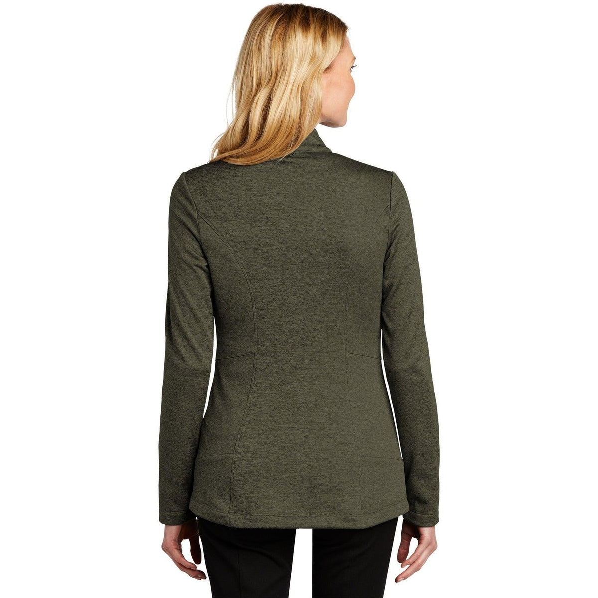 no-logo Port Authority Ladies Collective Striated Fleece Jacket-Regular-Port Authority-Thread Logic