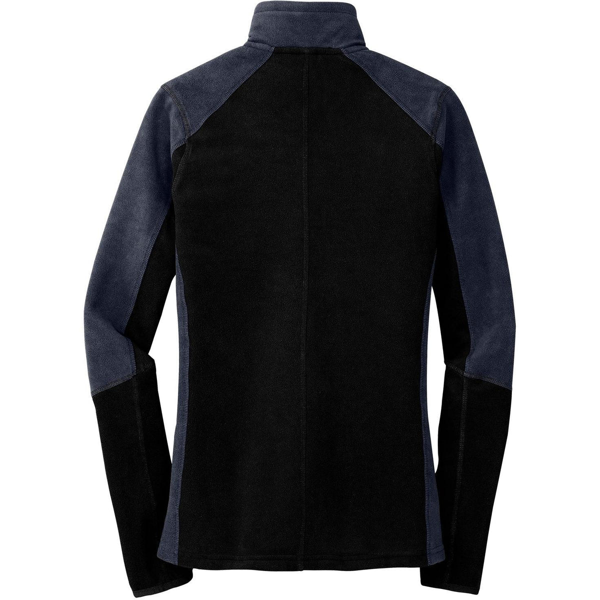 no-logo Port Authority Ladies Colorblock Microfleece Jacket-Regular-Port Authority-Thread Logic