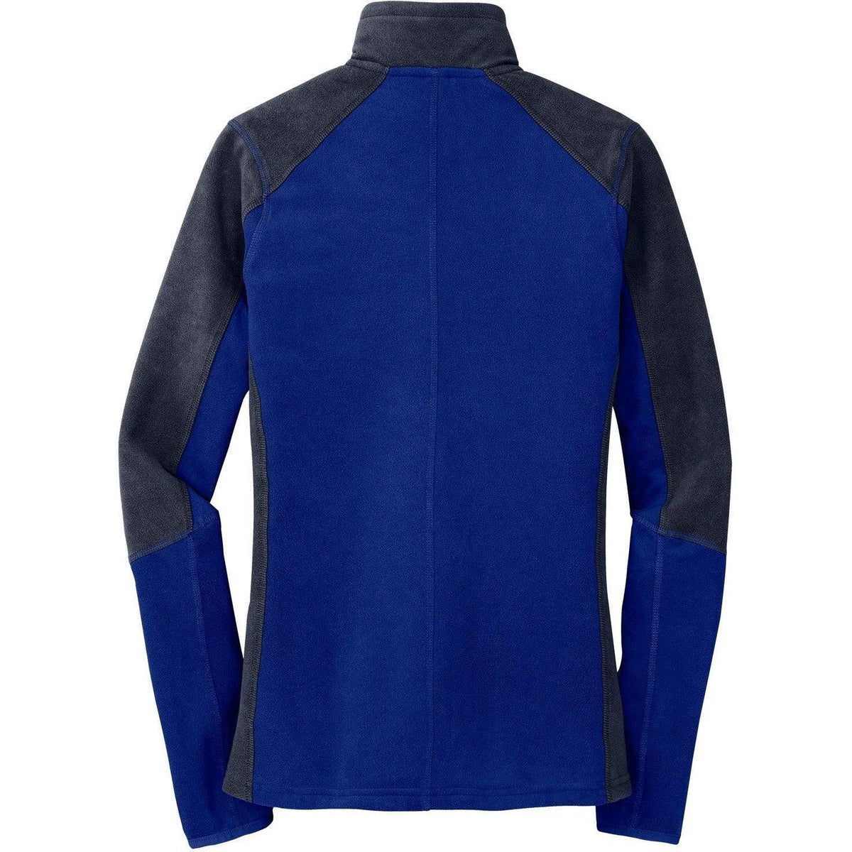 no-logo Port Authority Ladies Colorblock Microfleece Jacket-Regular-Port Authority-Thread Logic