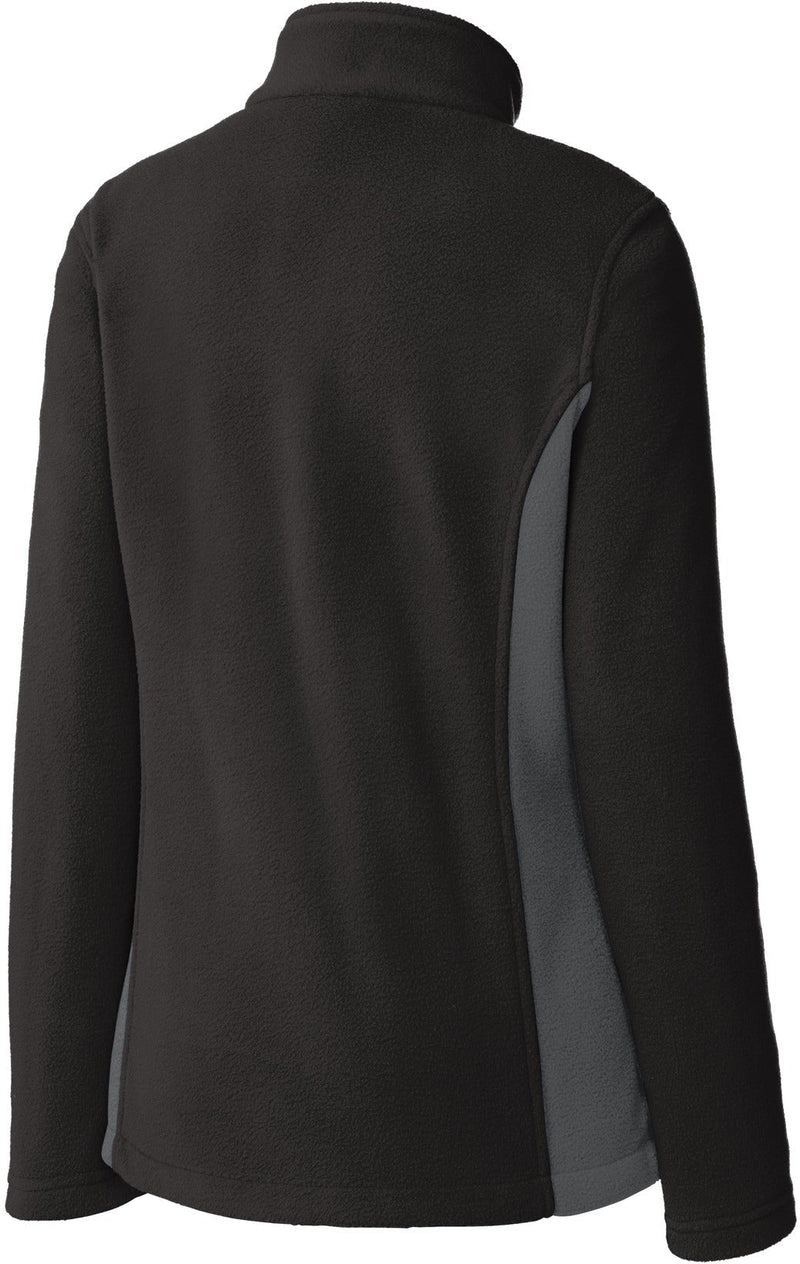 no-logo Port Authority Ladies Colorblock Value Fleece Jacket-Regular-Port Authority-Thread Logic