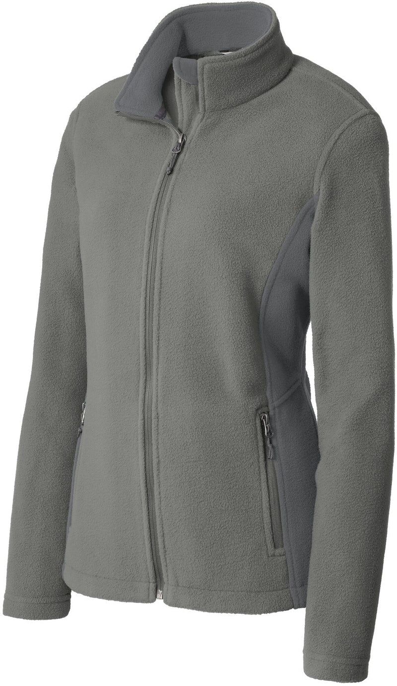 Port authority colorblock value fleece jacket store