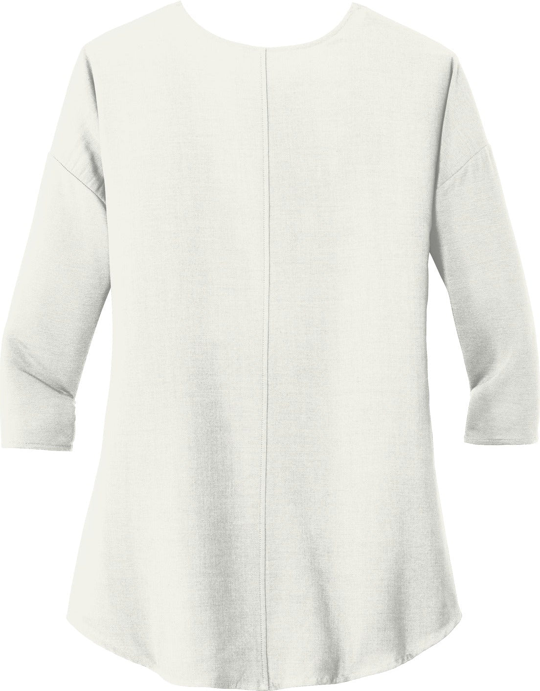 no-logo Port Authority Ladies Concept 3/4-Sleeve Soft Split Neck Top-Regular-Port Authority-Thread Logic
