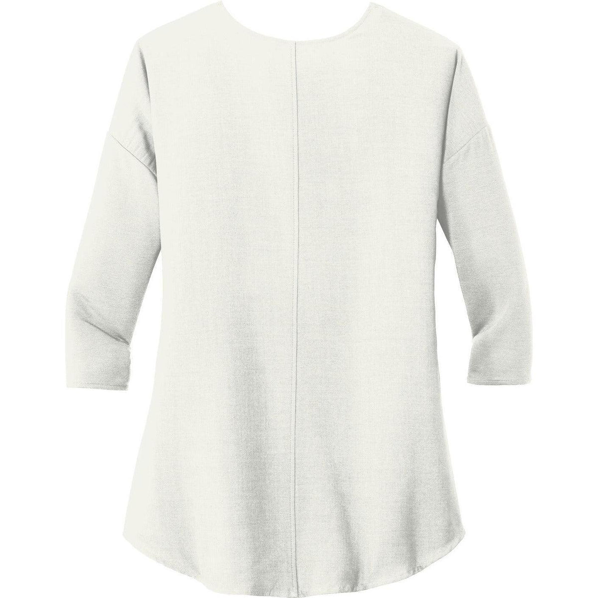 no-logo Port Authority Women's Concept 3/4-Sleeve Soft Split Neck Top-Active-Port Authority-Thread Logic