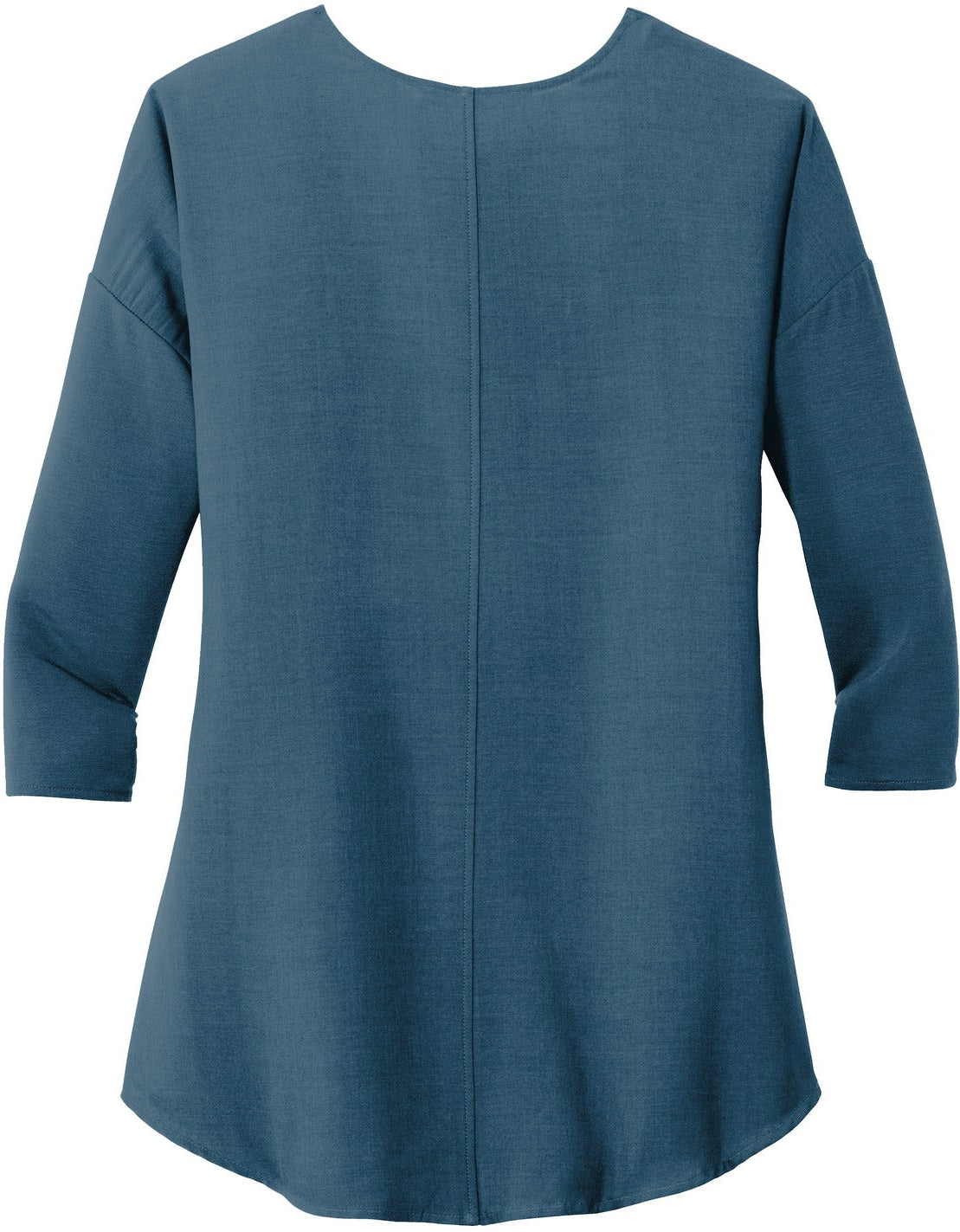 no-logo Port Authority Ladies Concept 3/4-Sleeve Soft Split Neck Top-Regular-Port Authority-Thread Logic