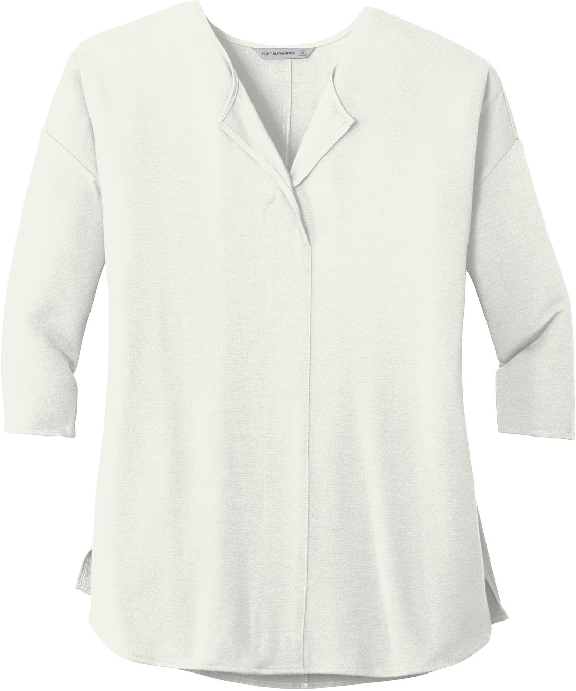 Port Authority Ladies Concept 3/4-Sleeve Soft Split Neck Top