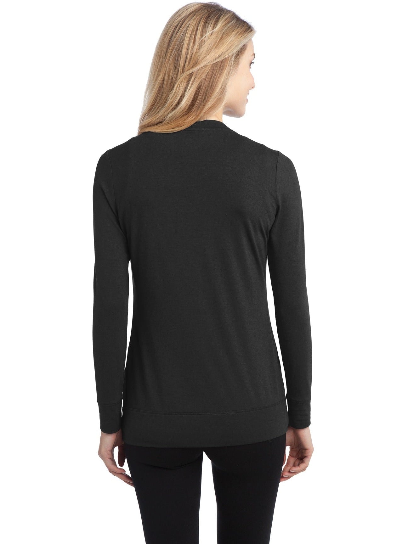 no-logo Port Authority Ladies Concept Cardigan-Regular-Port Authority-Thread Logic