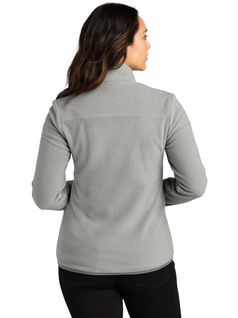 no-logo Port Authority Ladies Connection Fleece Jacket-Regular-Port Authority-Thread Logic