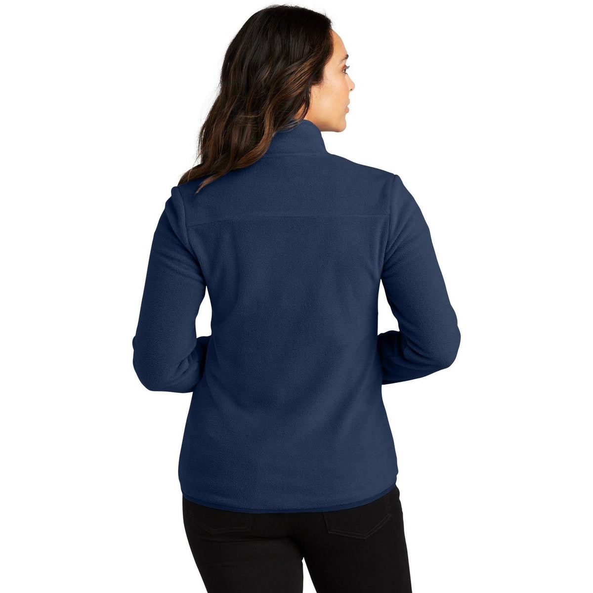 no-logo Port Authority Ladies Connection Fleece Jacket-Regular-Port Authority-Thread Logic