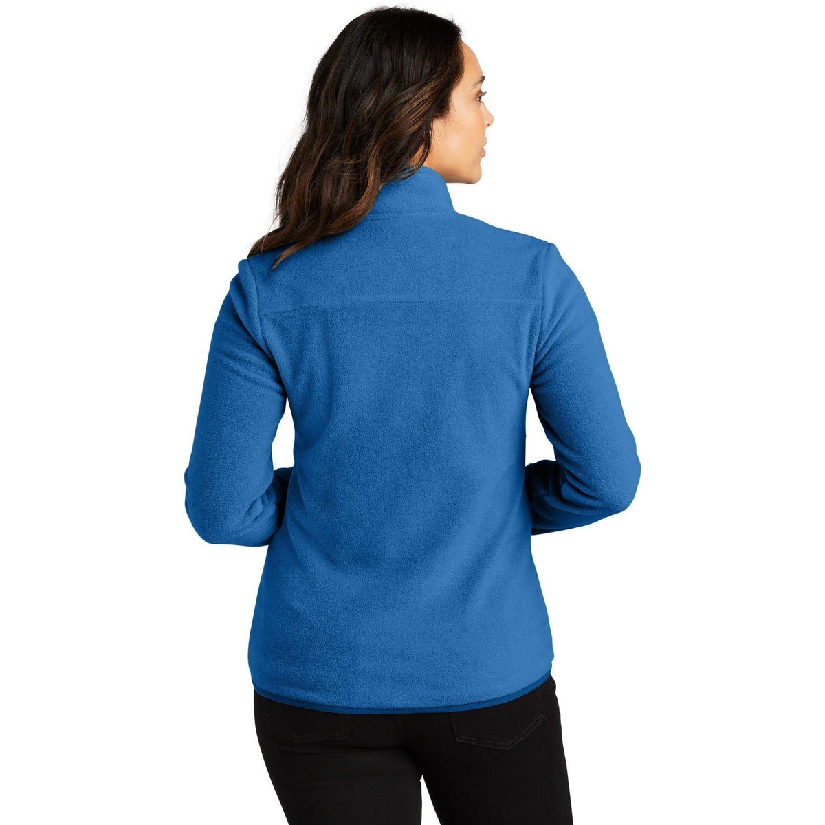 no-logo Port Authority Ladies Connection Fleece Jacket-Regular-Port Authority-Thread Logic