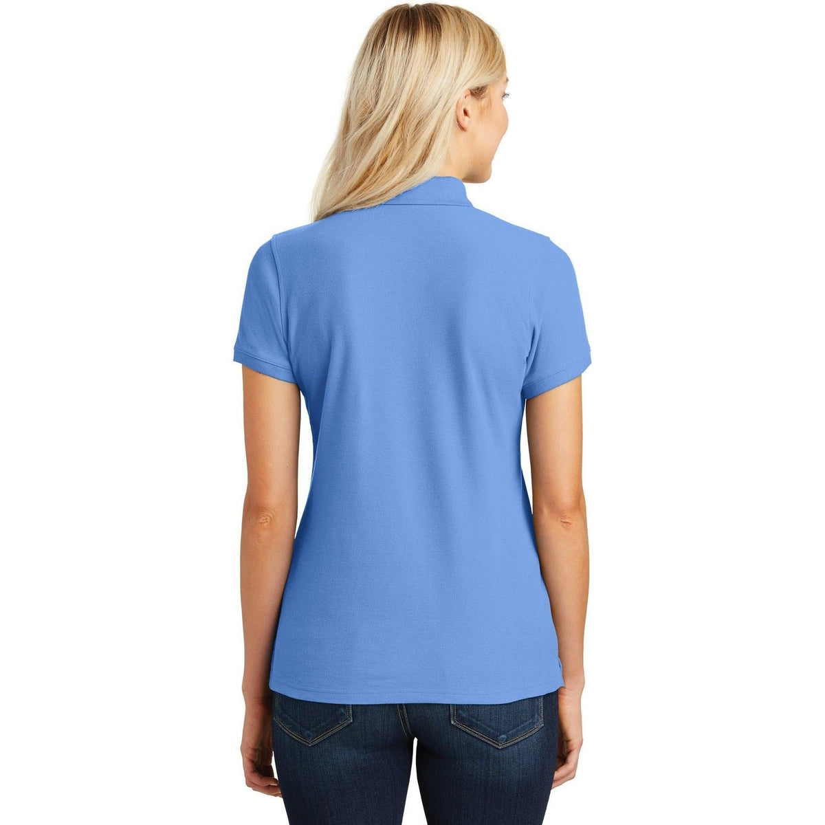 no-logo Port Authority Women's Core Classic Pique Polo-Regular-Port Authority-Thread Logic