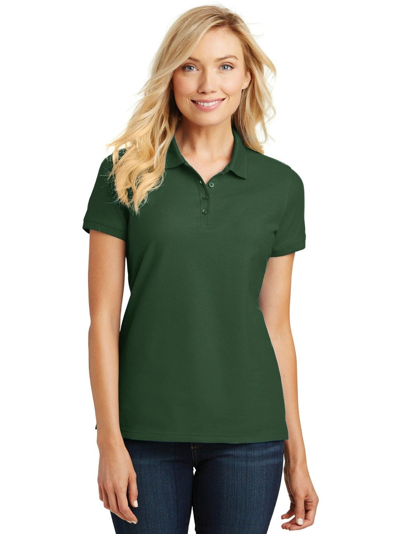 no-logo Port Authority Ladies Core Classic Pique Polo-Regular-Port Authority-Thread Logic