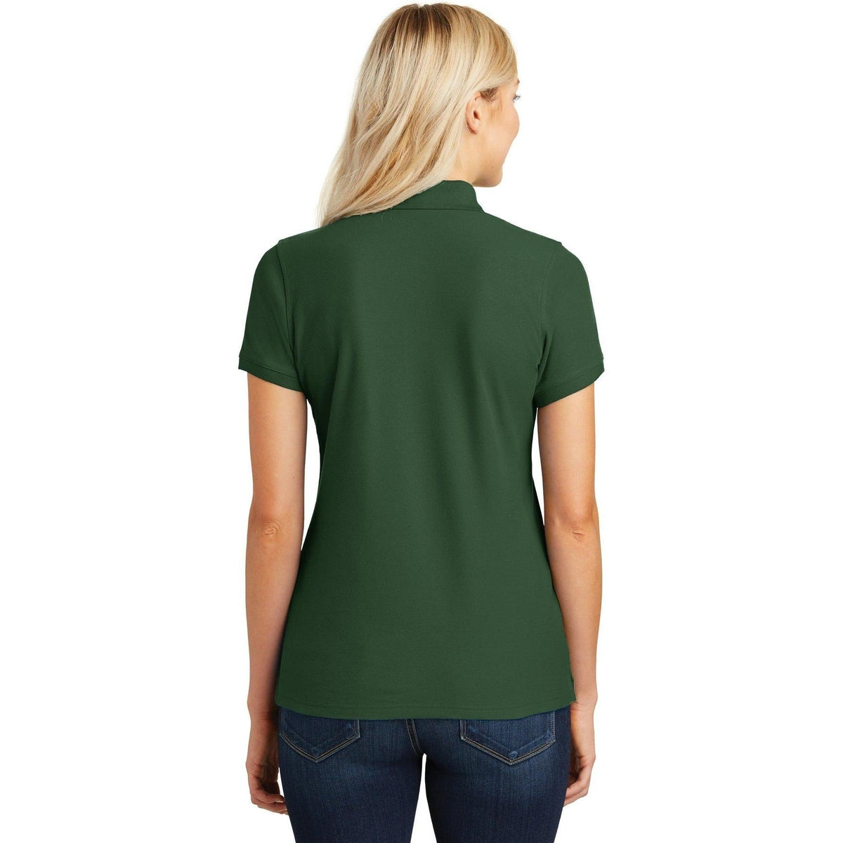 no-logo Port Authority Women's Core Classic Pique Polo-Regular-Port Authority-Thread Logic