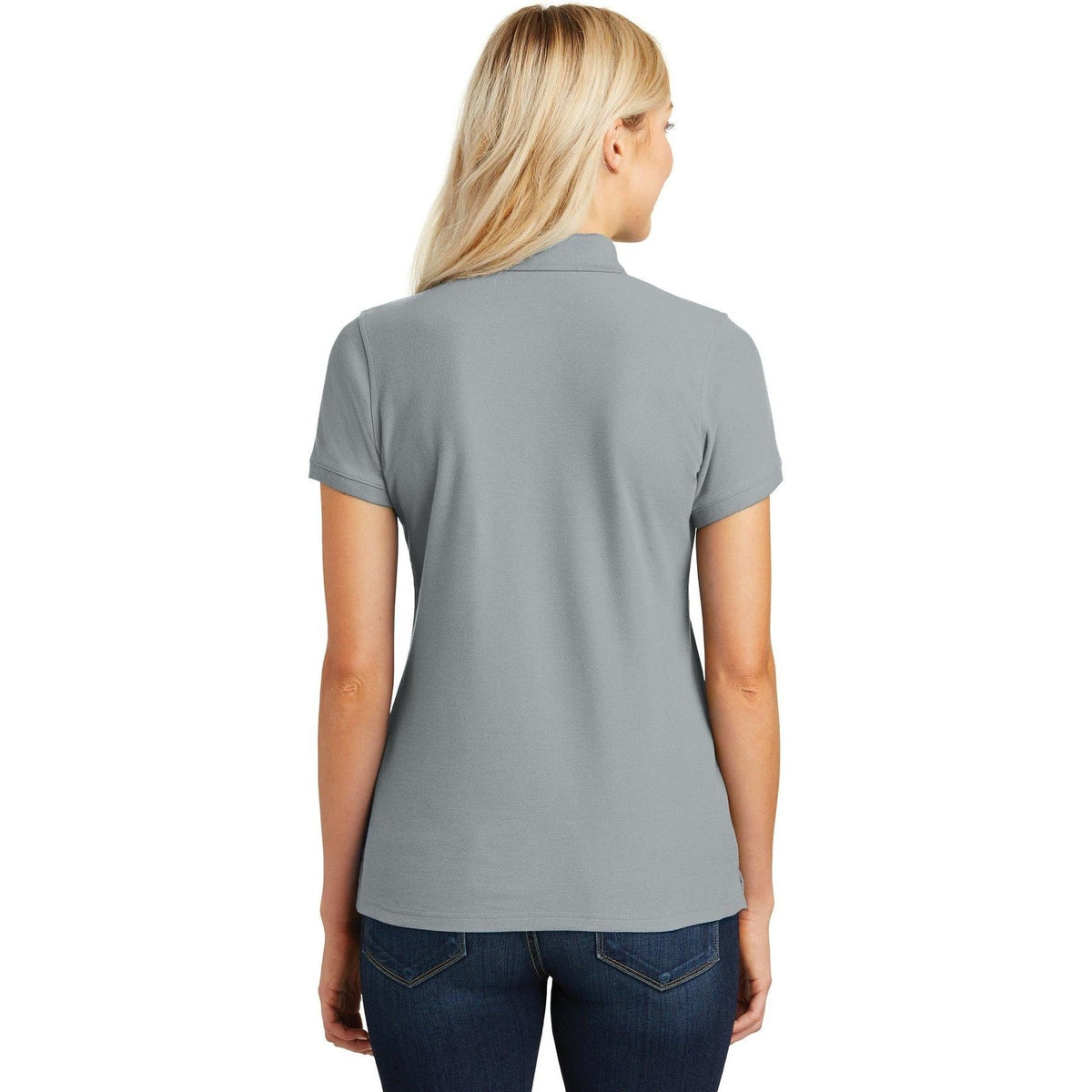 no-logo Port Authority Women's Core Classic Pique Polo-Regular-Port Authority-Thread Logic