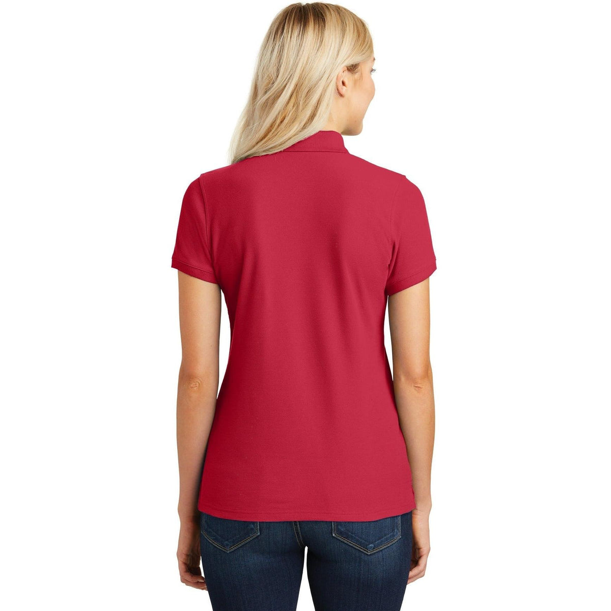 no-logo Port Authority Women's Core Classic Pique Polo-Regular-Port Authority-Thread Logic