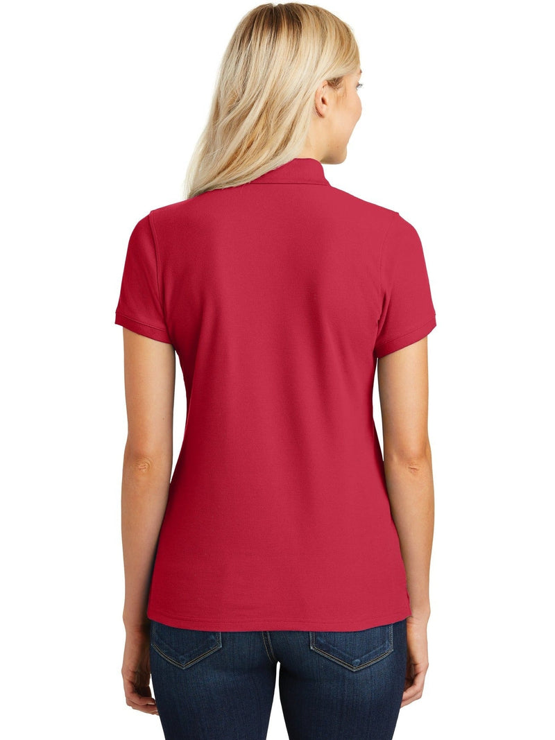 no-logo Port Authority Ladies Core Classic Pique Polo-Regular-Port Authority-Thread Logic