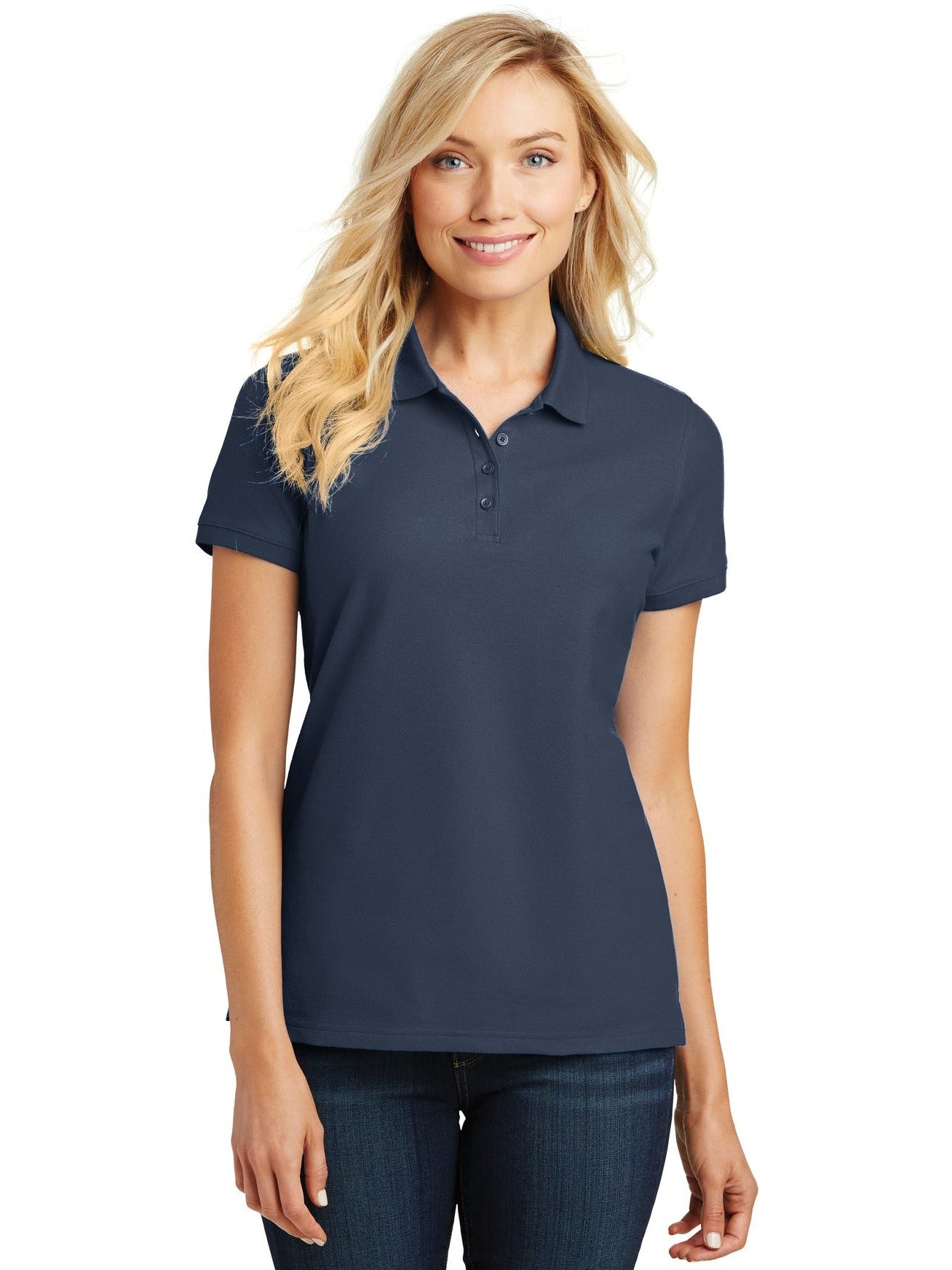 Port Authority L100 Polo Shirt With Custom Embroidery