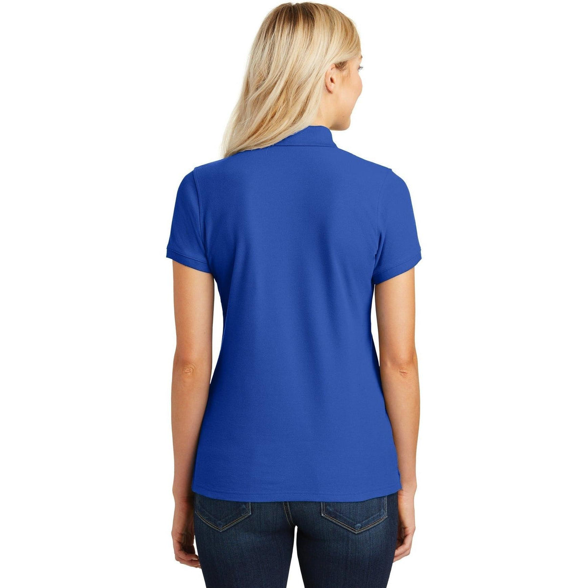 no-logo Port Authority Women's Core Classic Pique Polo-Regular-Port Authority-Thread Logic