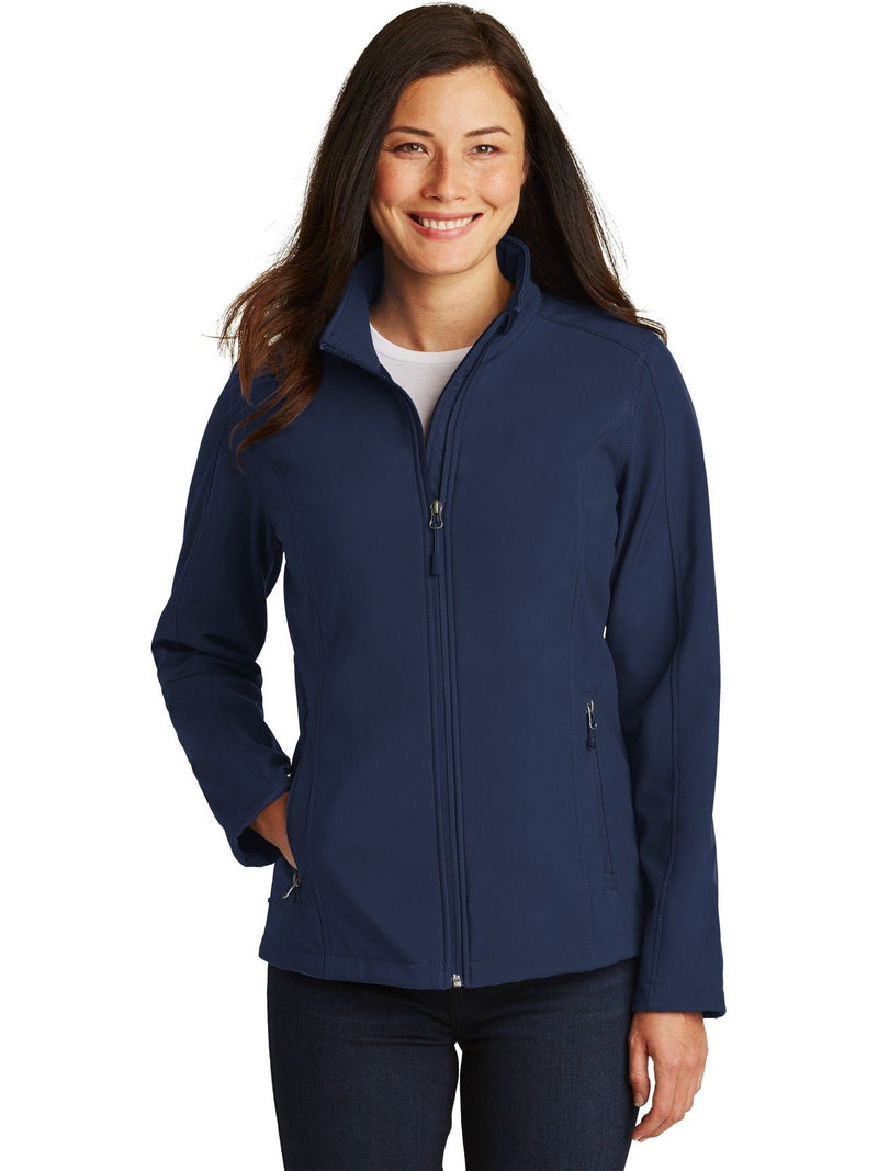 no-logo Port Authority Ladies Core Soft Shell Jacket-Regular-Port Authority-Thread Logic