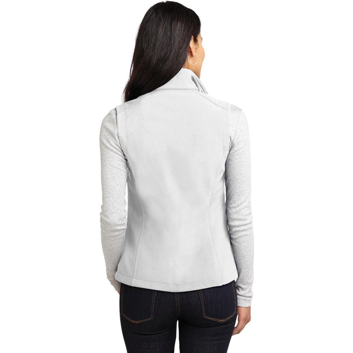 no-logo Port Authority Women's Core Soft Shell Vest-Vests-Port Authority-Thread Logic