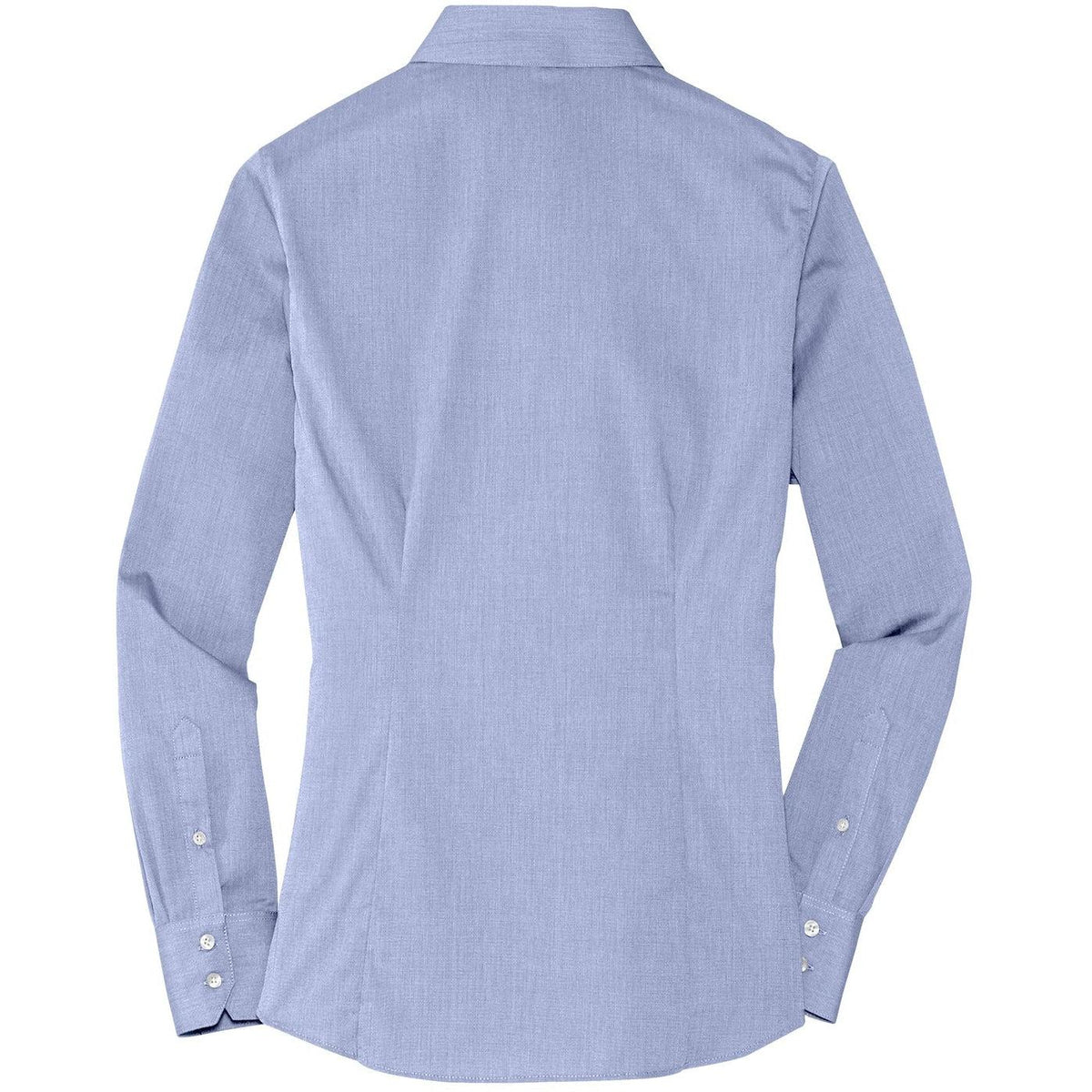 no-logo Port Authority Ladies Crosshatch Easy Care Shirt-Regular-Port Authority-Thread Logic