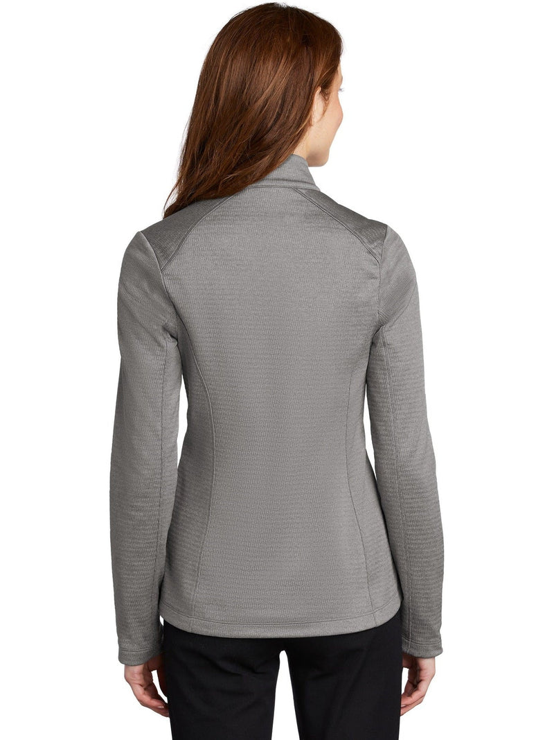 no-logo Port Authority Ladies Diamond Heather Fleece Full-Zip Jacket-Regular-Port Authority-Thread Logic