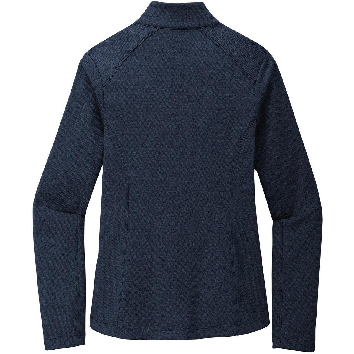 no-logo Port Authority Ladies Diamond Heather Fleece Full-Zip Jacket-Regular-Port Authority-Thread Logic