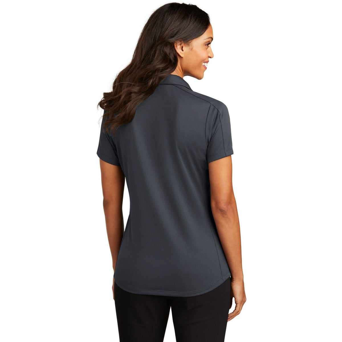 no-logo Port Authority Women's Diamond Jacquard Polo-Regular-Port Authority-Thread Logic