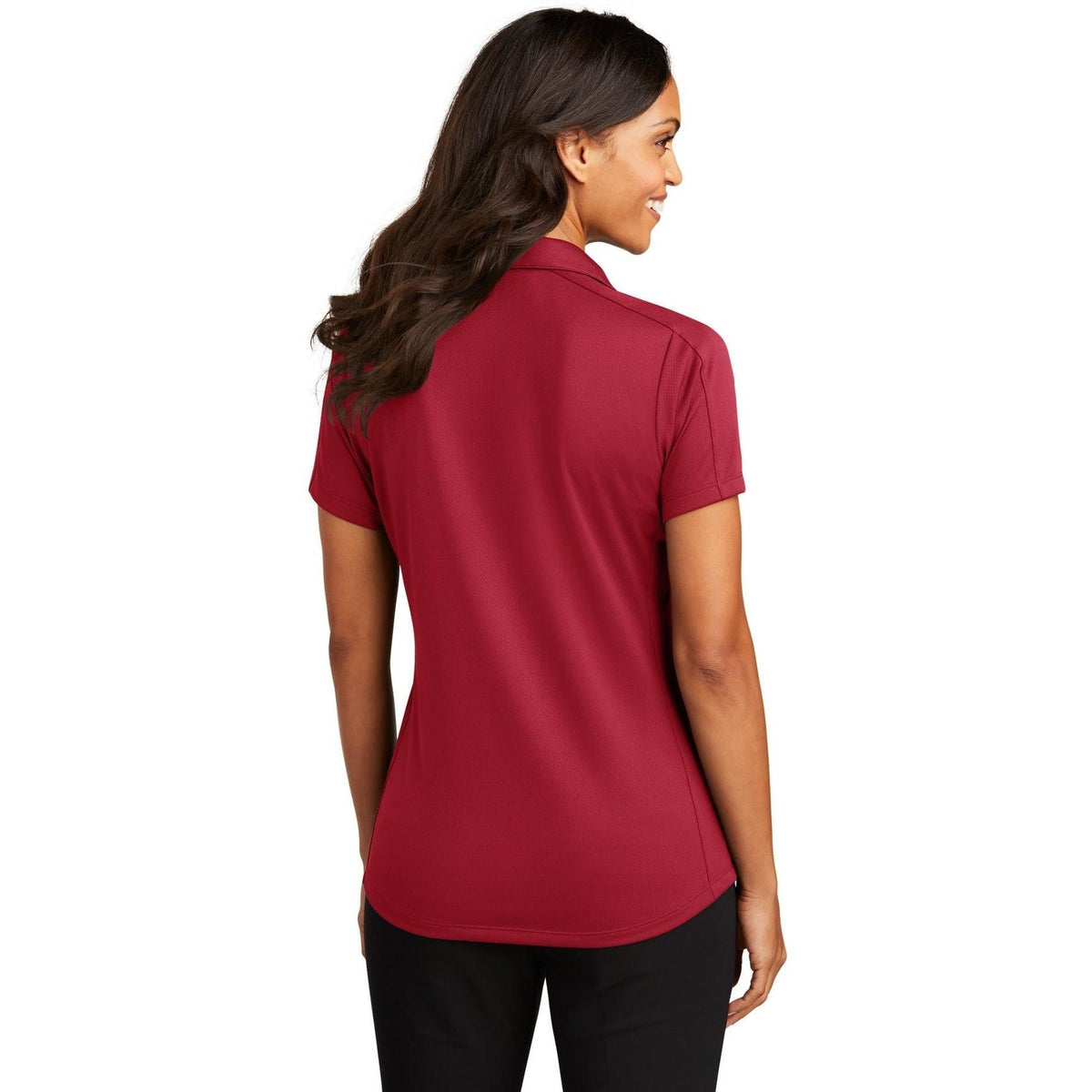no-logo Port Authority Women's Diamond Jacquard Polo-Regular-Port Authority-Thread Logic