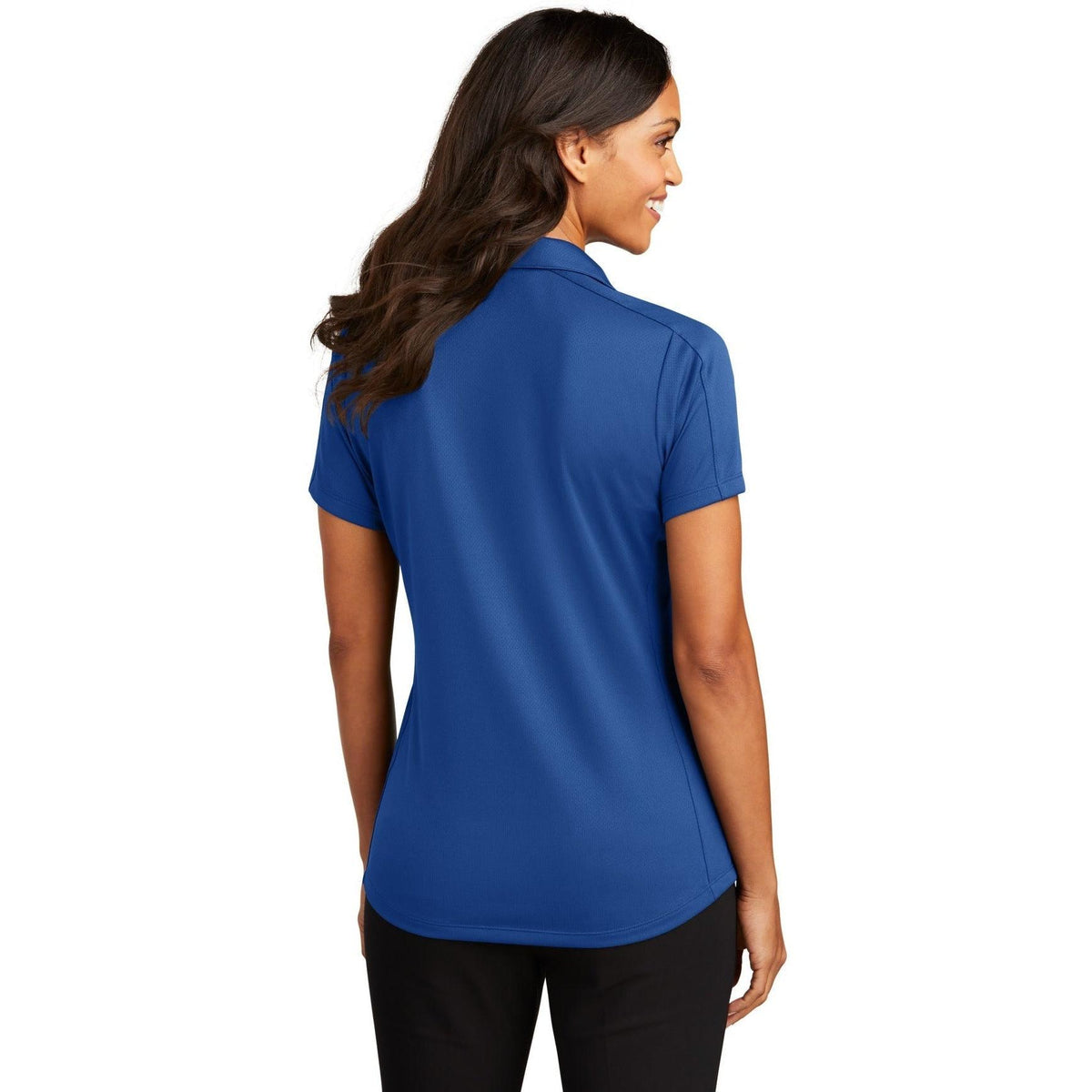no-logo Port Authority Women's Diamond Jacquard Polo-Regular-Port Authority-Thread Logic