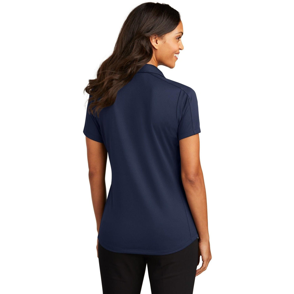 no-logo Port Authority Women's Diamond Jacquard Polo-Regular-Port Authority-Thread Logic