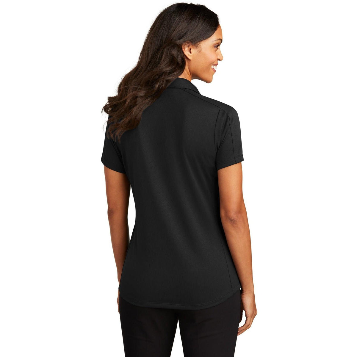 no-logo Port Authority Women's Diamond Jacquard Polo-Regular-Port Authority-Thread Logic