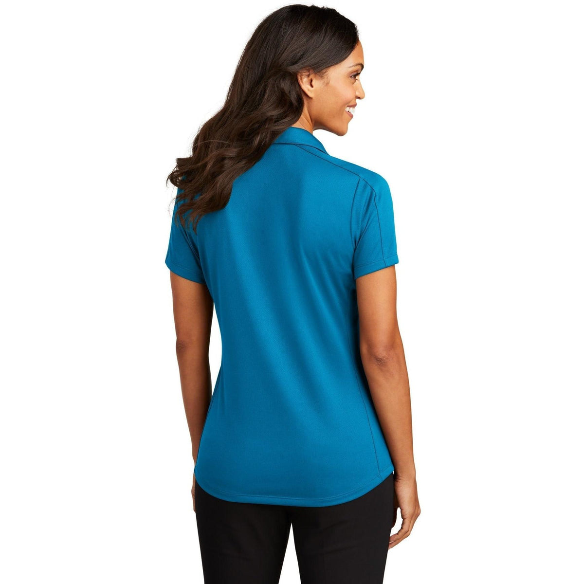 no-logo Port Authority Women's Diamond Jacquard Polo-Regular-Port Authority-Thread Logic