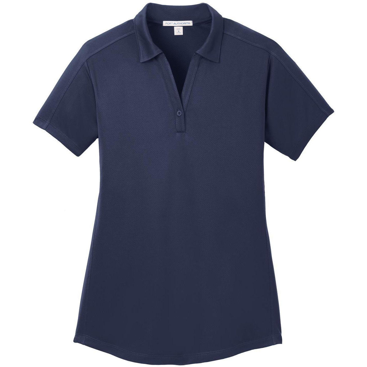 no-logo Port Authority Women's Diamond Jacquard Polo-Regular-Port Authority-True Navy-XS-Thread Logic
