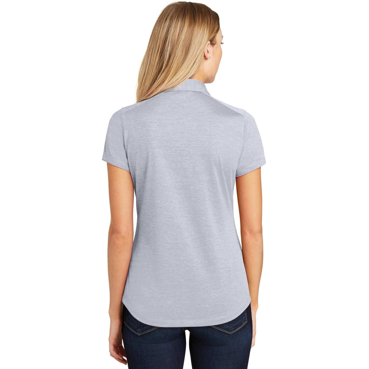 no-logo Port Authority Women's Digi Heather Performance Polo-Regular-Port Authority-Thread Logic
