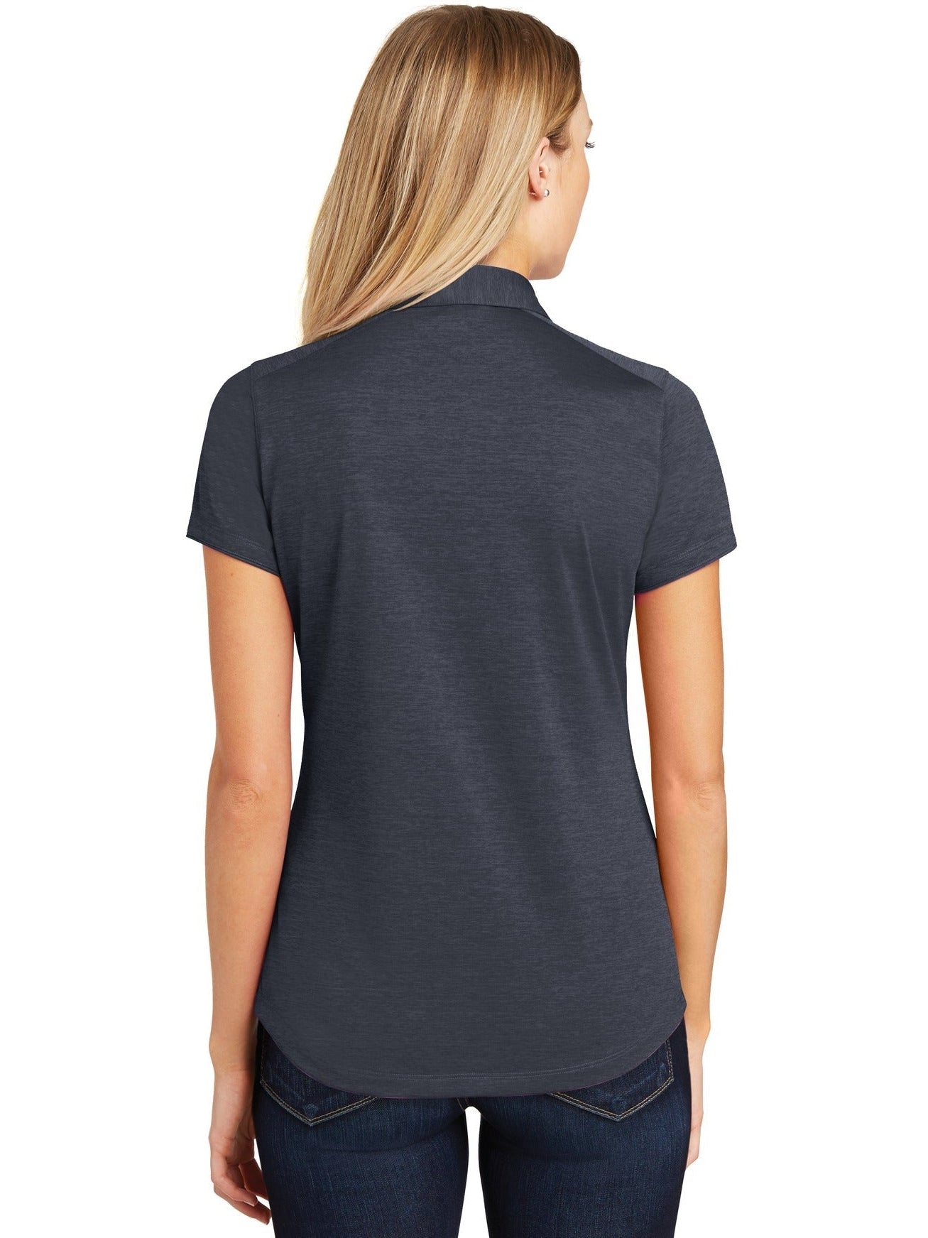 no-logo Port Authority Ladies Digi Heather Performance Polo-Regular-Port Authority-Thread Logic