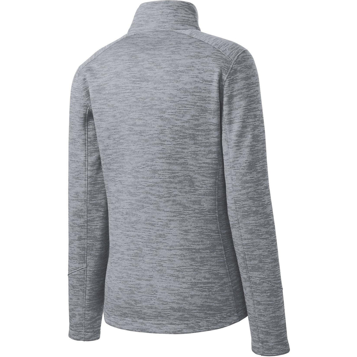 no-logo Port Authority Ladies Digi Stripe Fleece Jacket-Regular-Port Authority-Thread Logic
