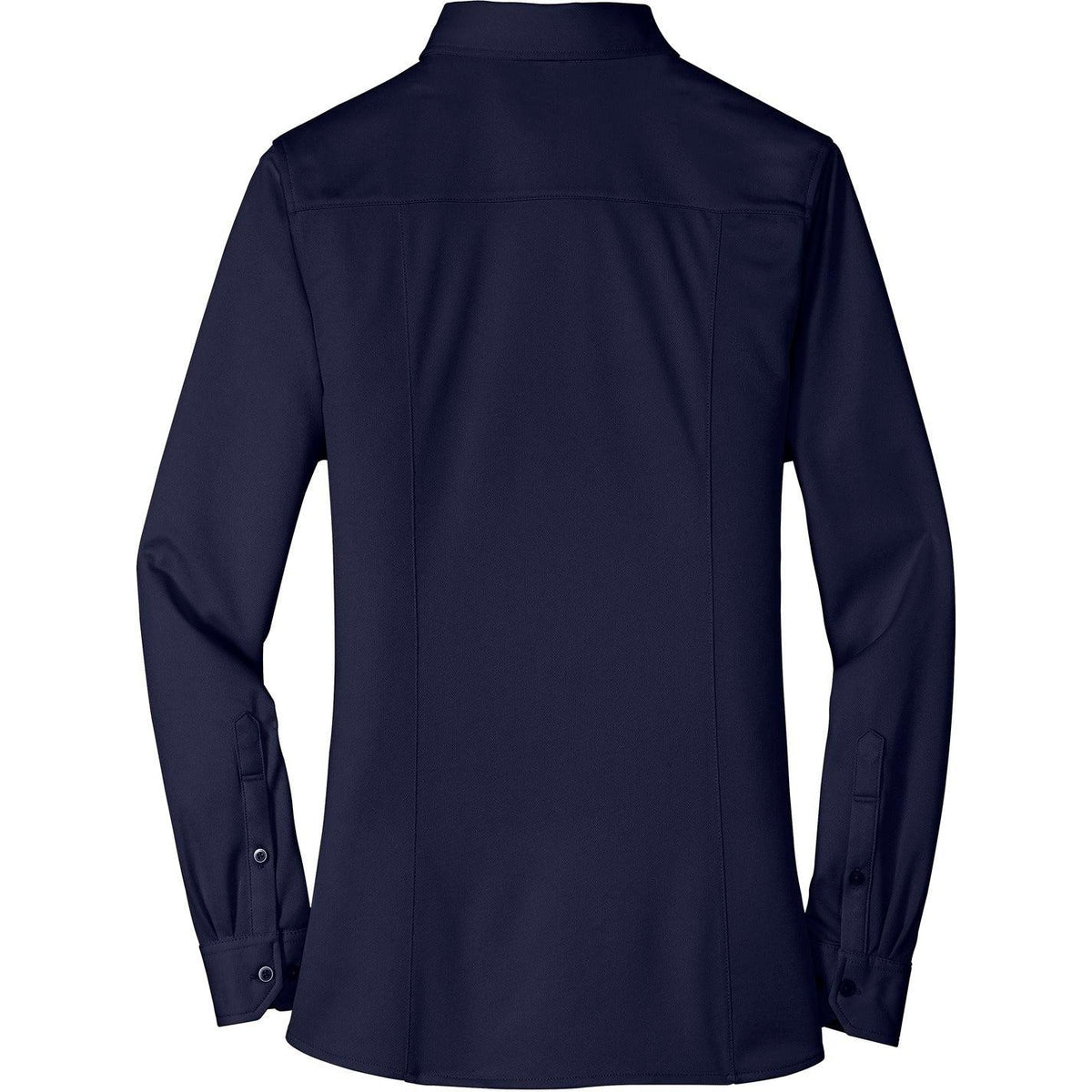 no-logo Port Authority Ladies Dimension Knit Dress Shirt-Regular-Port Authority-Thread Logic